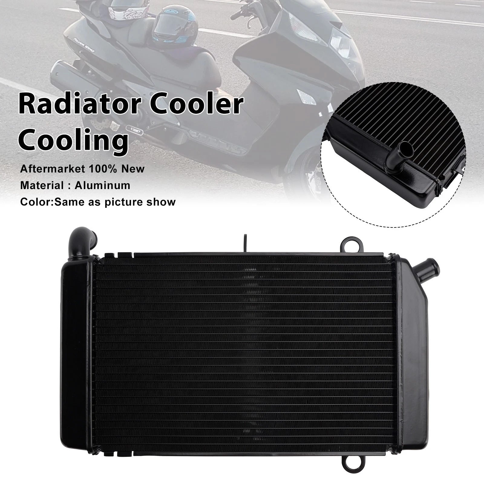 Radiator Cooler for Honda Silverwing 600 FSC600 (2002–2013) FSC400 (2002–2004)
