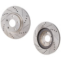 Front Brake Disc Rotors for Nissan Altima INFINITI I35 Maxima (2002–2003)