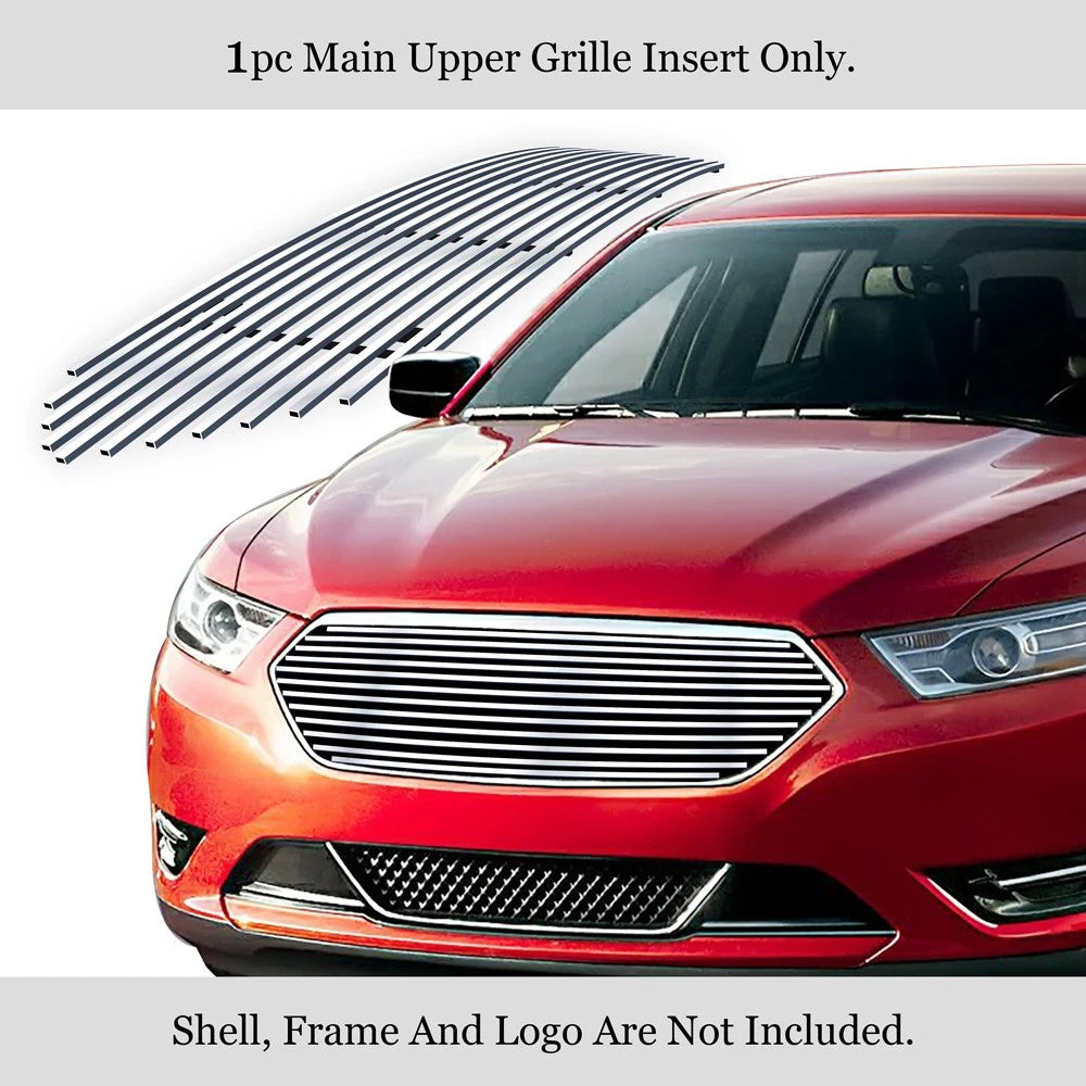 Stainless Chrome Billet Grille Logo Cover for Ford Taurus SHO (2013-2019)
