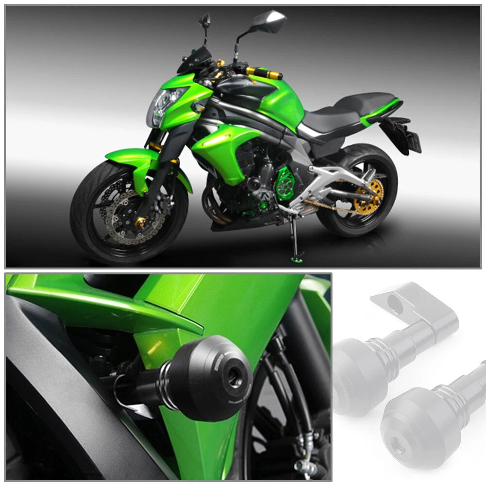 Frame Slider Cover Crash Pads for Kawasaki EN-6R, EN-6F (2012–2015)