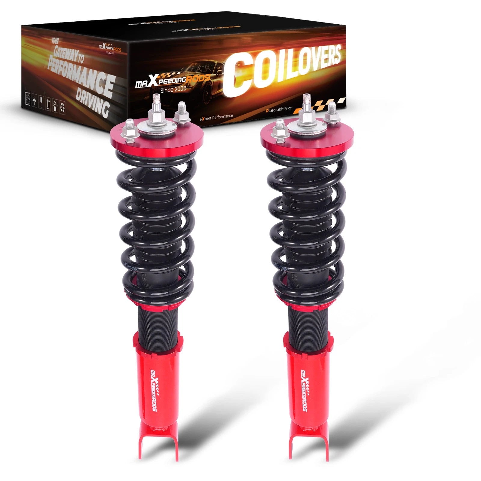 Adjustable Coilovers Lowering Kit for Honda Accord (2008–2012)