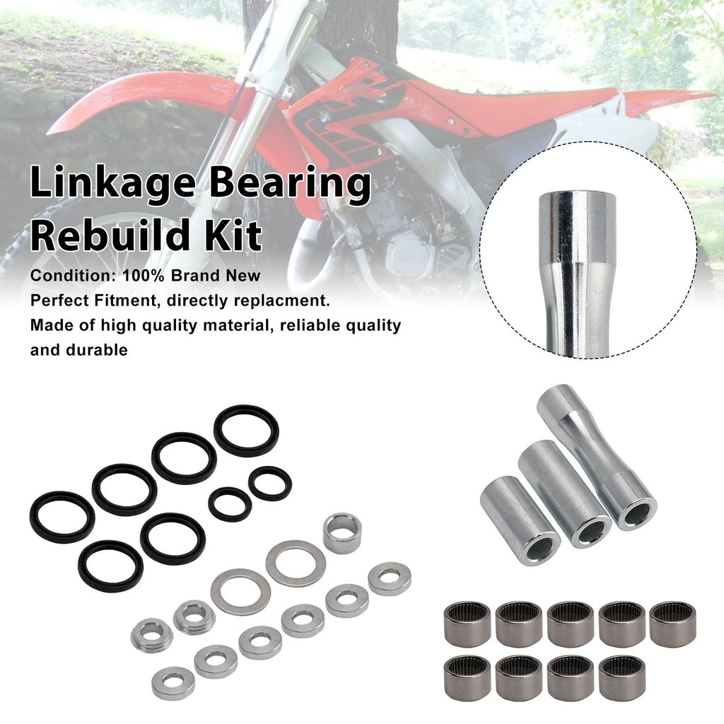 Linkage Bearing Rebuild Kit LRK-H-169 for Honda CR250R CRF250X CRF450R CRF450X (2000–2023)