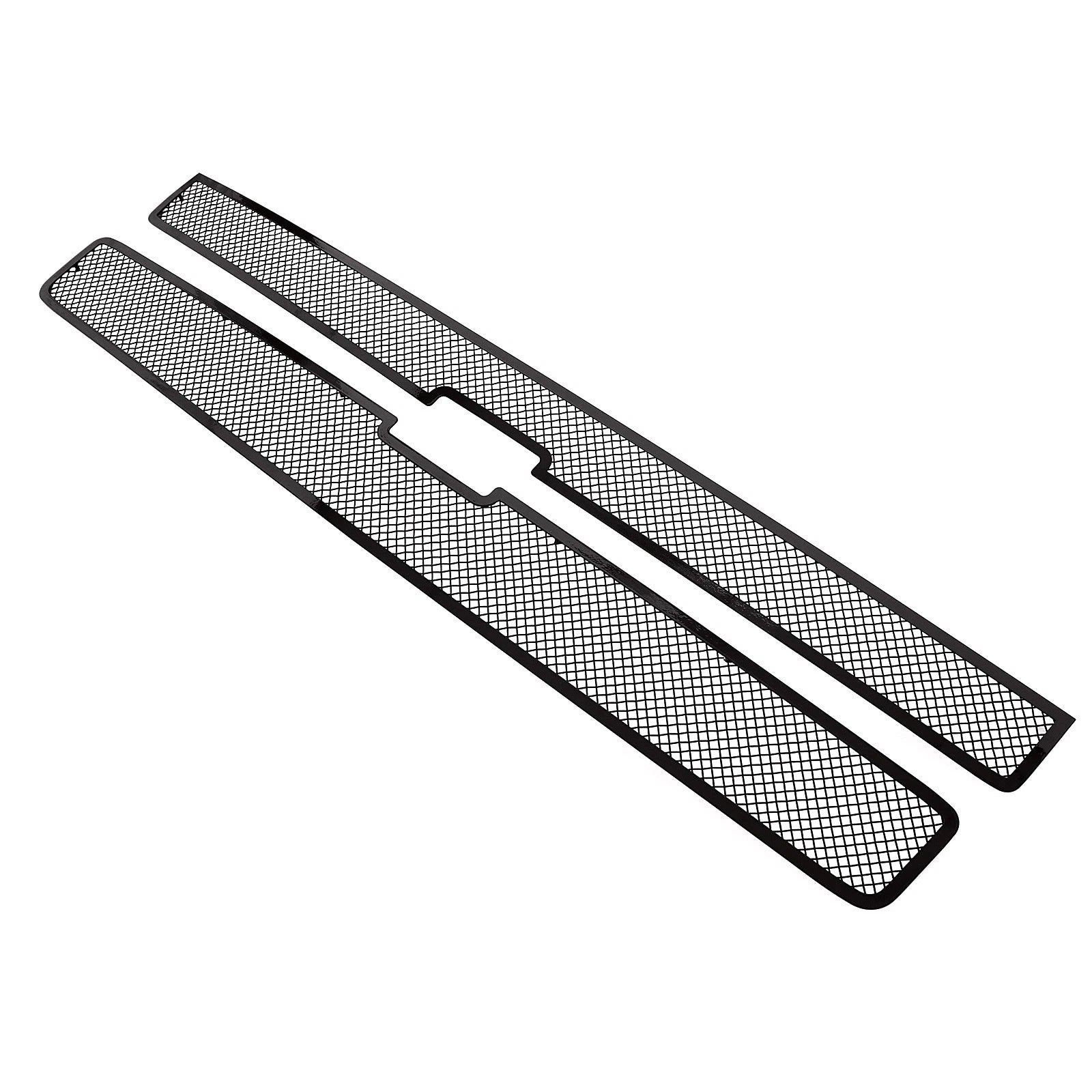 Upper Black Mesh Grille Insert for Chevy Silverado 2500/3500 (2007–2010)