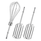 3 Piece Stainless Steel Egg Beater Mixing Tool
