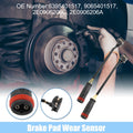 2X Front Rear Disc Brake Pad Sensor for Mercedes-Benz Sprinter 1500 (2019–2023)