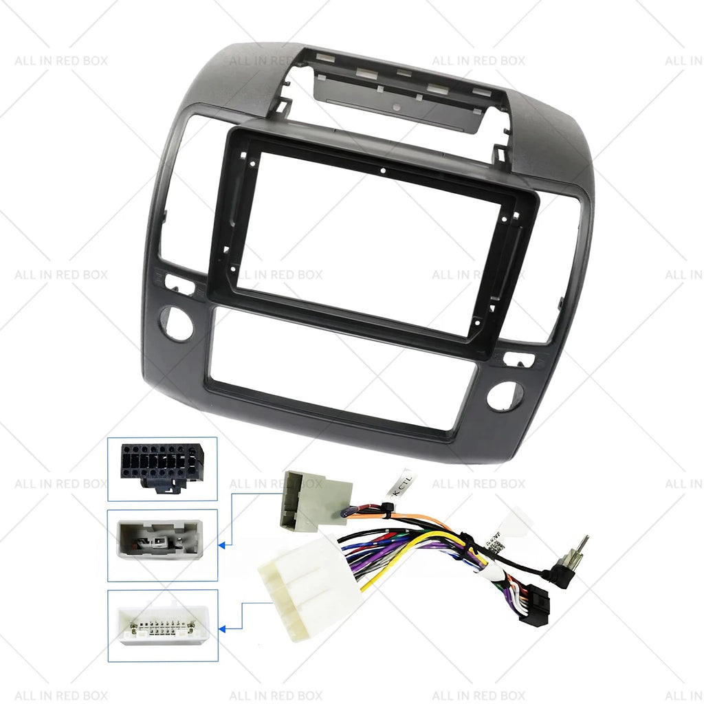 9'' Stereo Radio Dash Frame with Android Adapter for Nissan Navara (2006–2012)