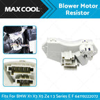 Blower Motor Resistor for BMW 1 Series X1 X3 X5 Z4 (2004–2017) 64119222072