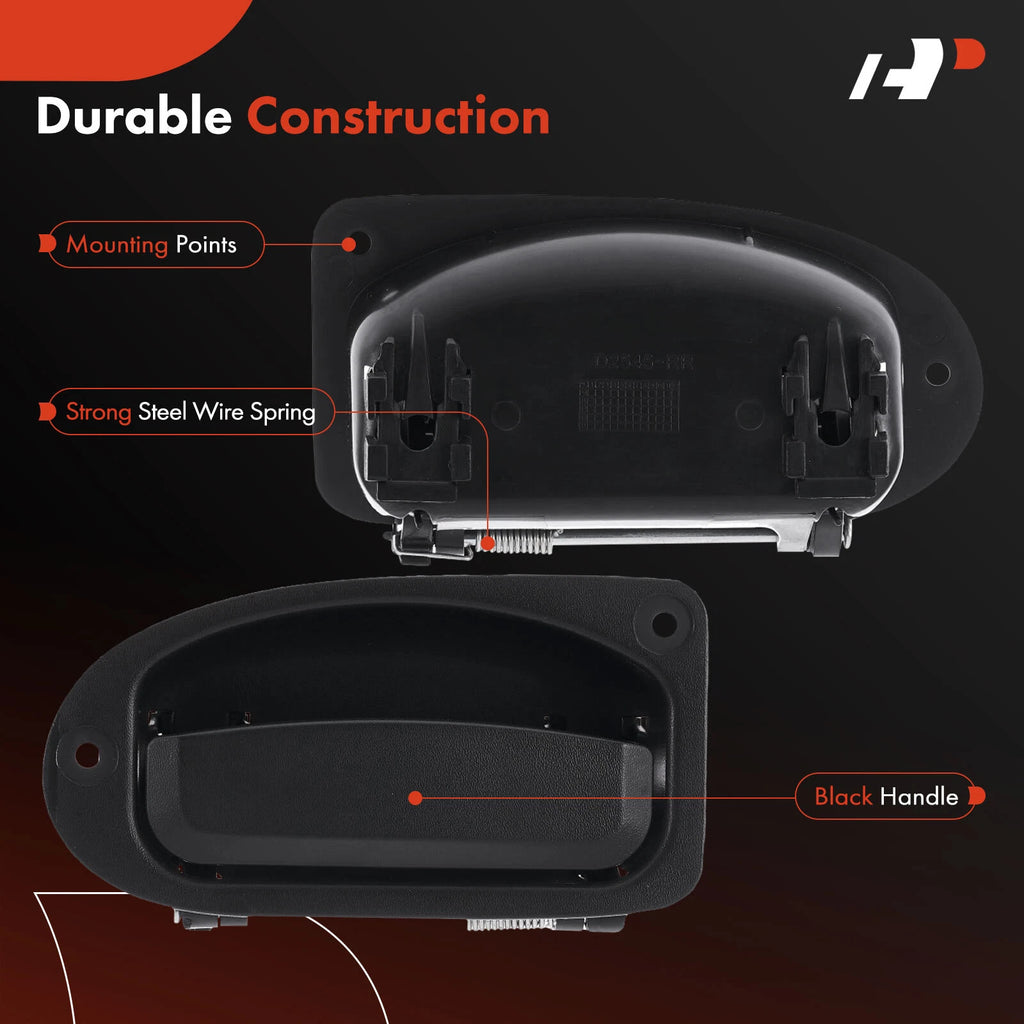 Rear Right Interior Door Handle for Ford Ranger, Mazda B2300 (1998–2011)