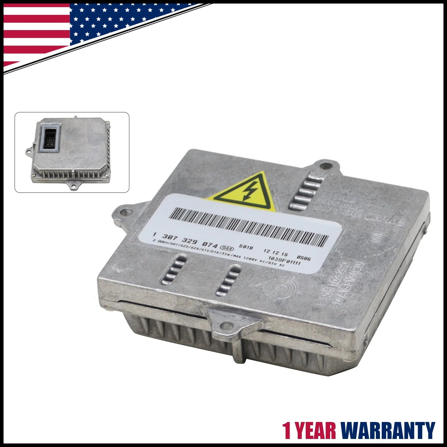 Xenon Headlight HID Ballast Control Unit Module for VW Jetta Golf GTi (2006–2010)