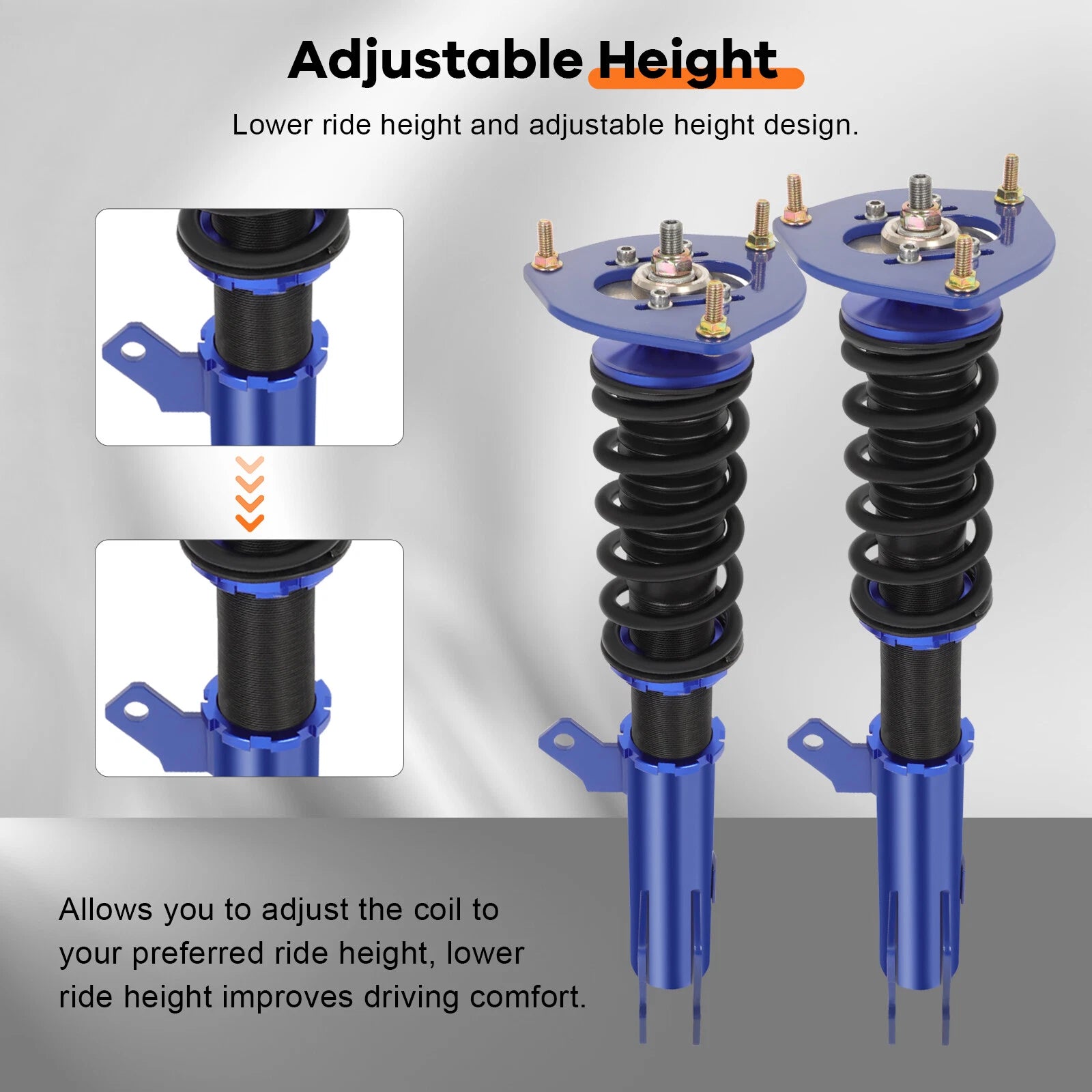 Coilovers for Toyota Celica (2000-2006) Adjustable Height Suspension