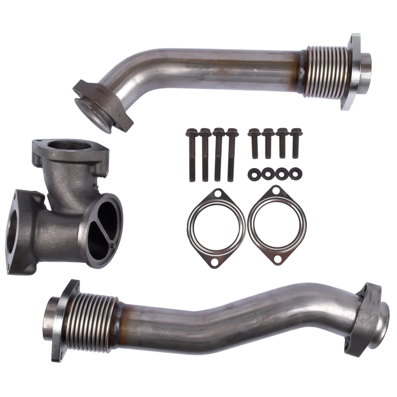Turbo Diesel Exhaust Up Pipes for Ford F250 F350 F450 F550 (1999–2003)