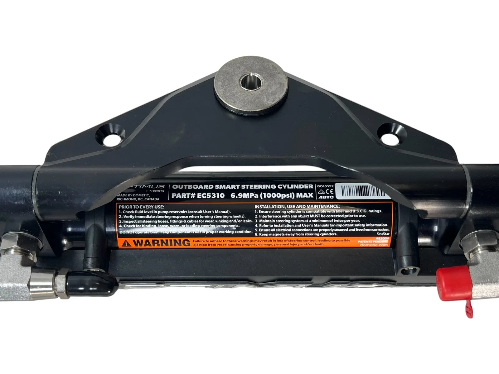 Seastar Optimus EC5310 Outboard Hydraulic Smart Cylinder for