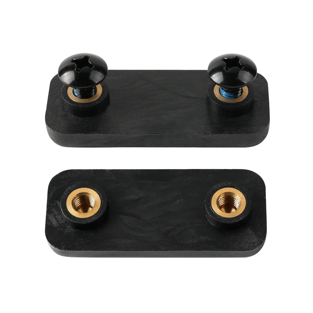Rear Door Mounting Plate with Screws for Leer XL/XR/XQ Truck Cap (N/A)