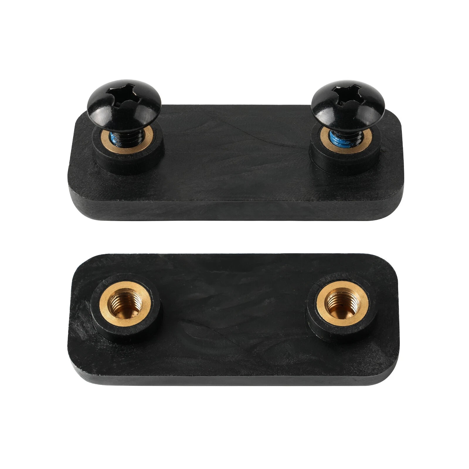 Rear Door Mounting Plate with Screws for Leer XL/XR/XQ Truck Cap (N/A)