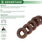 Set of 5 Oil Seals FKM Rubber 18x35x10mm for Various Models 