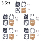 Set of 5 Chainsaw Carburetor Gasket Kit for 4500 5200 5800 (38-58)