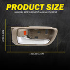 Chrome Door Handle for Toyota Camry (2002–2006) Front/Rear Left Inner