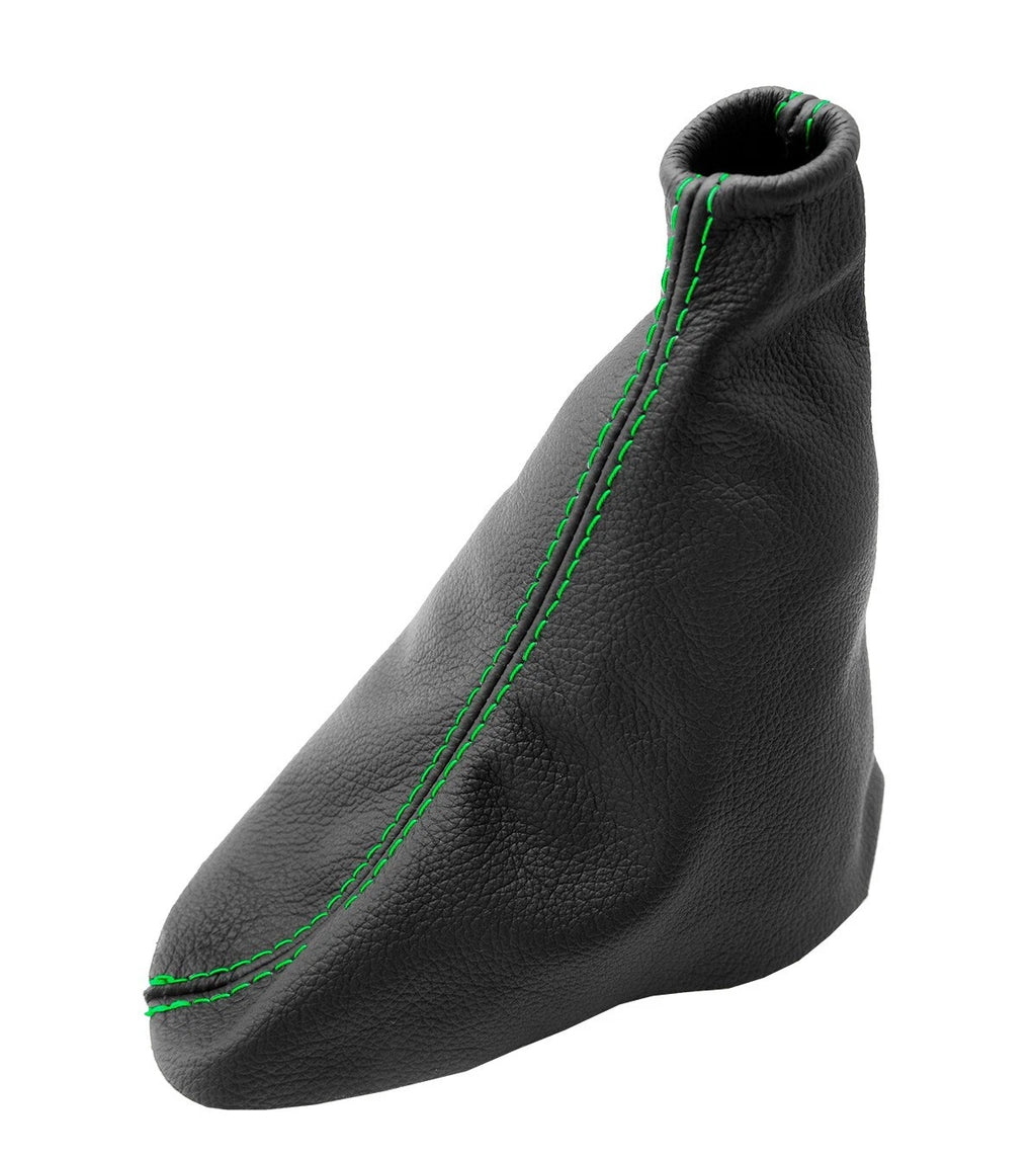 E Brake Boot Cover for Ford Mustang (2010–2014) Green Stitch