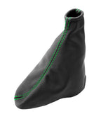 E Brake Boot Cover for Ford Mustang (2010–2014) Green Stitch