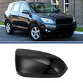 Right Side Mirror Cover Cap Replacement Gloss Black for Toyota RAV4 (2019–2023)