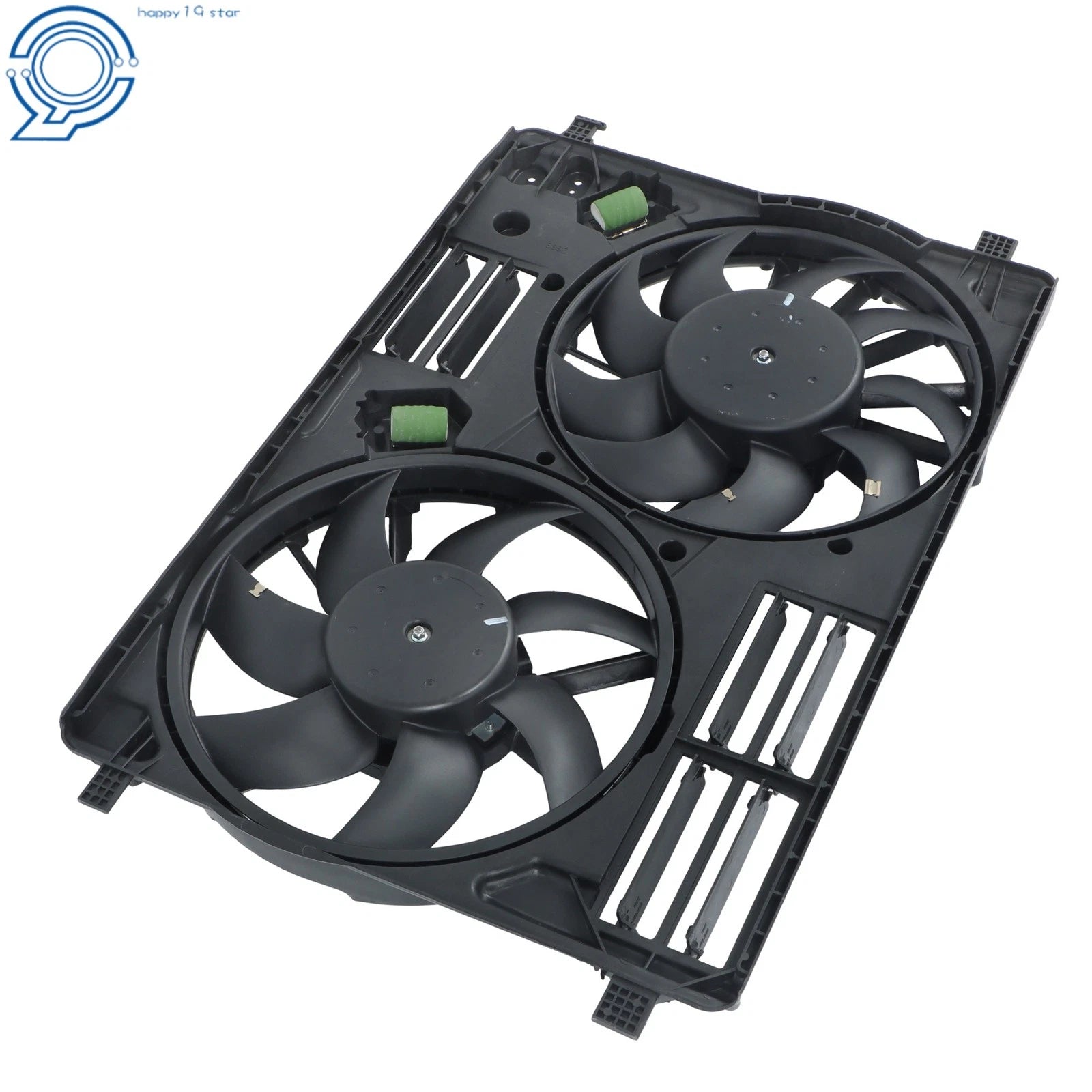 Dual Engine Radiator Cooling Fan Assembly for Ford Escape (2017-2019)