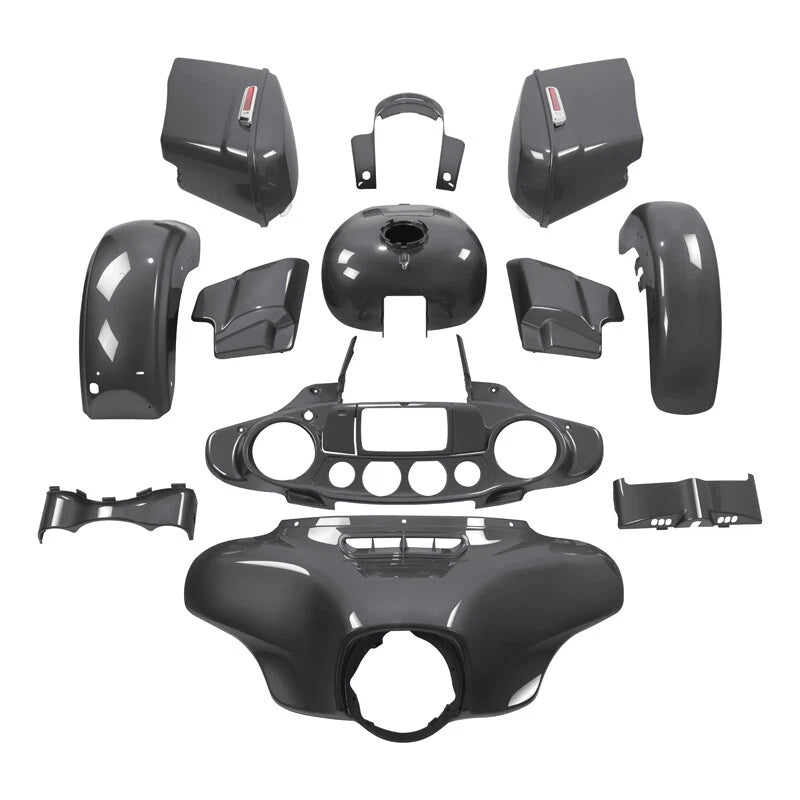 Fairings Body Painted Set for Harley Street Glide (2014–2023) Gauntlet Gray Metallic
