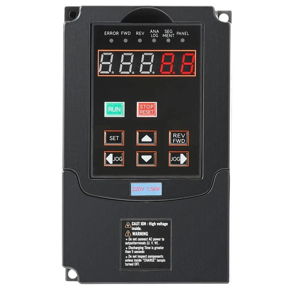 1.5KW 2HP VFD Drive 220V for Industrial Motor Control (0-400Hz)
