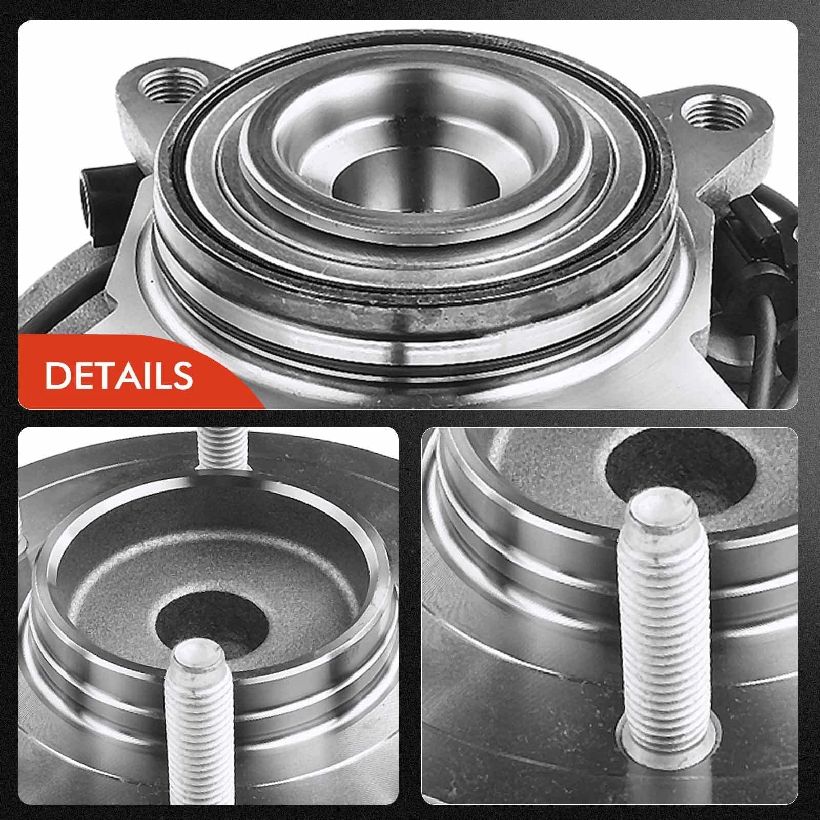 Front Wheel Bearing CV Axle Assembly for GMC Yukon (1995–1997) Chevy K1500 K2500