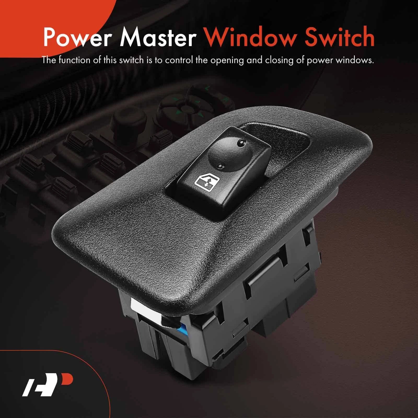 Rear Right Power Window Switch for Chevrolet Silverado 1500 Tahoe (2007–2013)
