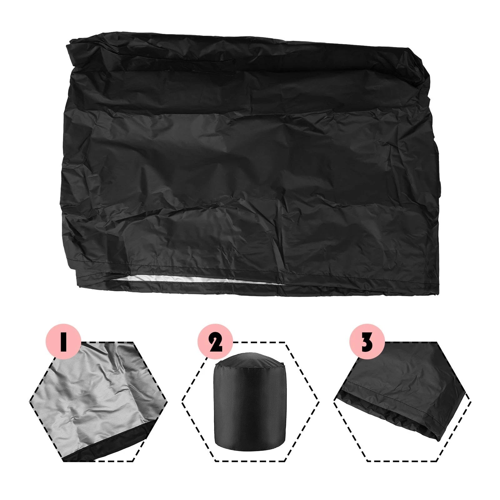 BBQ Grill Cover for Q1000/Q2000 Series (Waterproof)