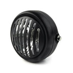 6.5" Round Scalloped Finned Headlight for Harley Sportster