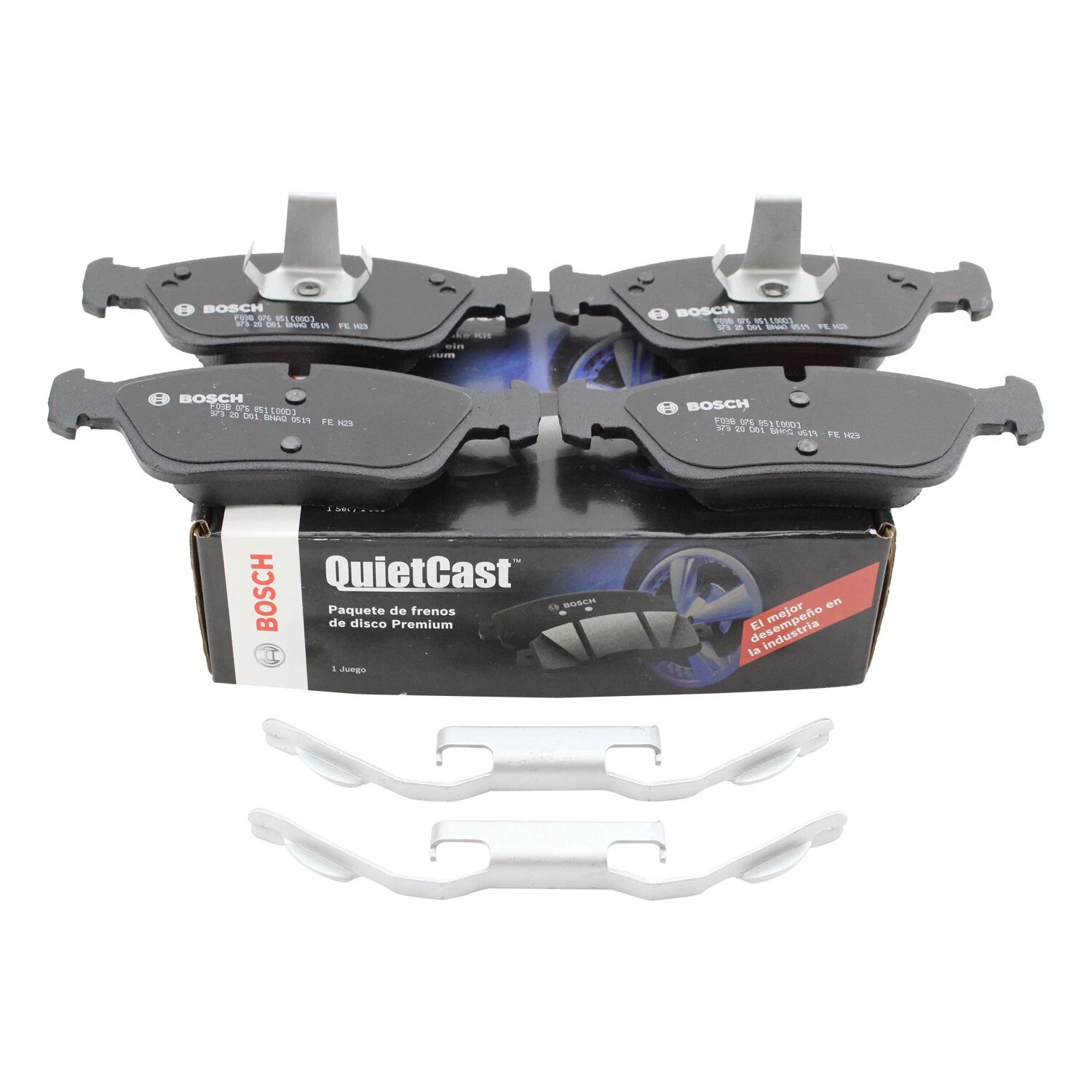 Set of 4 Bosch Front Disc Brake Pads for BMW E36 325i 320i Z3 Z4 (1992–2002)