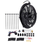 14 Inch Electric Radiator Cooling Fan Assembly for Universal (12V 90W)