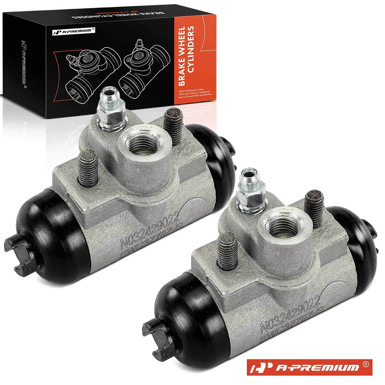 2X Rear Drum Brake Wheel Cylinder for Honda Accord (1986–1988)