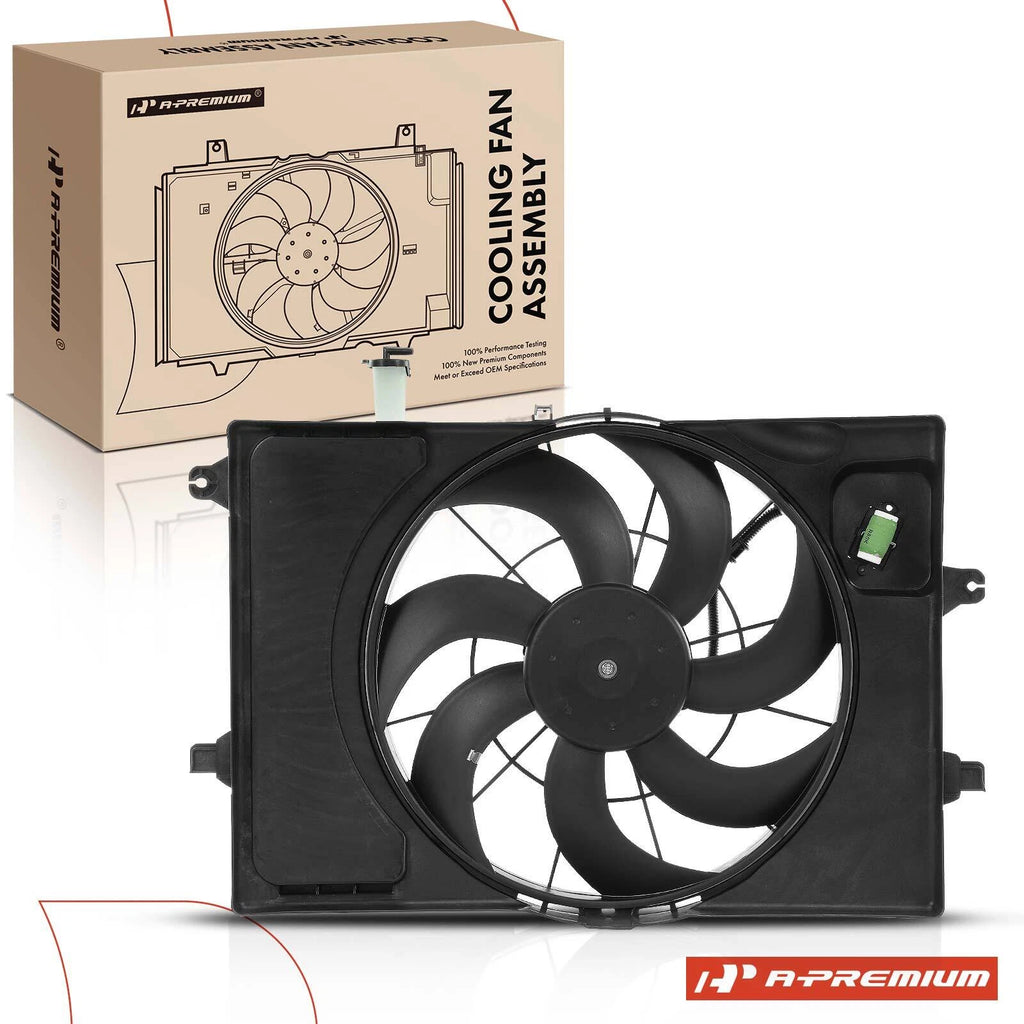Cooling Fan Assembly with Shroud for Kia Soul (2020–2021)