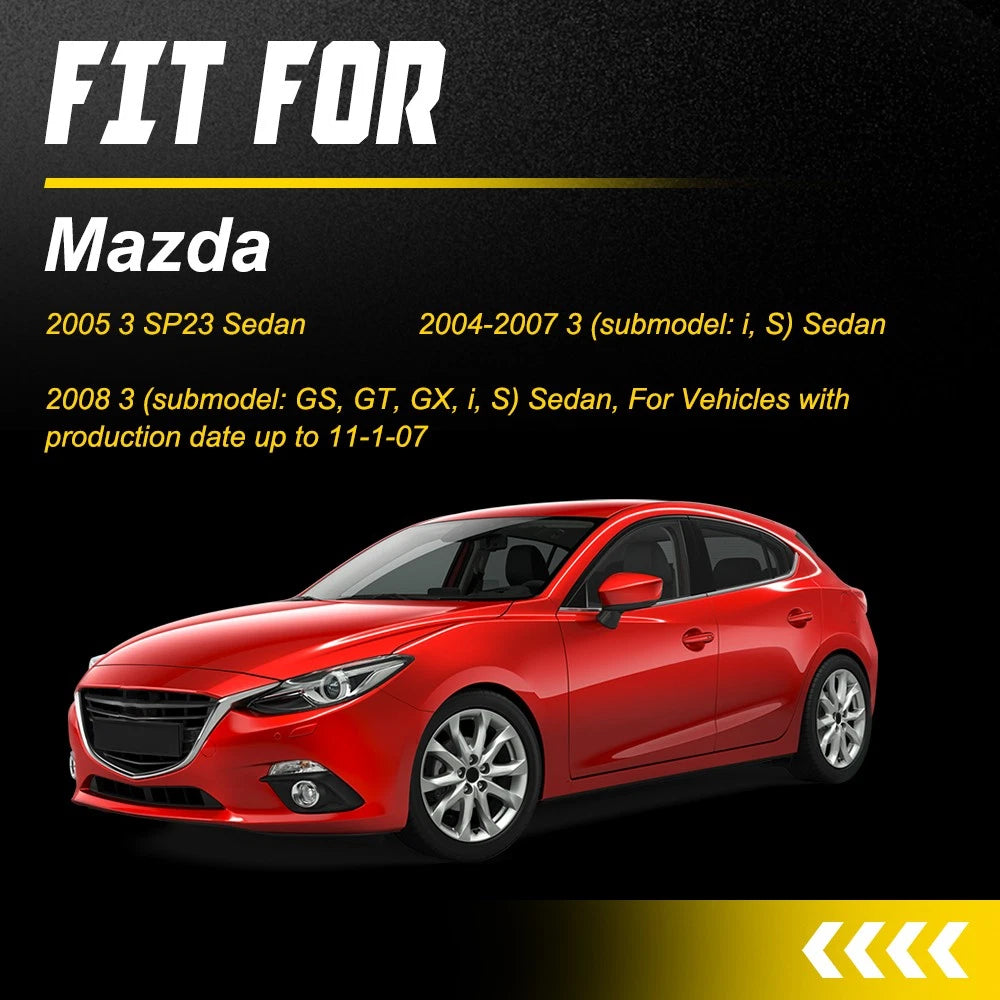 2X Front Bumper Bracket Support for Mazda 3 (2004-2008)