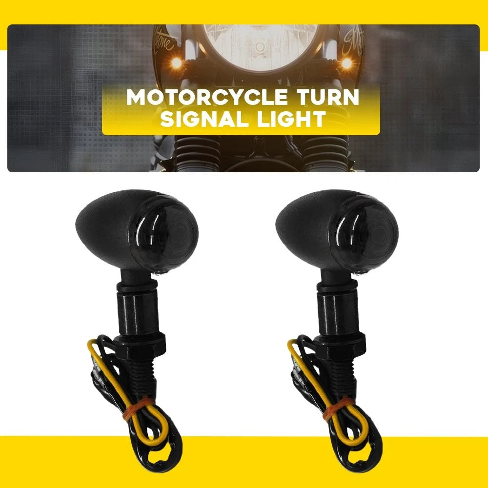 2X LED Bullet Turn Signals for Motorcycle (Universal)