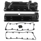 Set of 2 Aluminum Valve Covers for Ford Crown Victoria Lincoln Town 4.6L V8