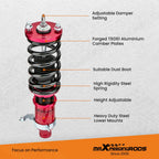 Coilovers Struts + Rear Lower Control Arm Kit for Honda Civic Integra (1992–2001)