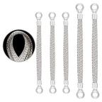 5 x Universal Tinned Copper Engine Ground Strap Cable for Automotive