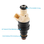 6pcs 0280150701 Fuel Injector for BMW E36 M3 3.0L, M5 E34 3.6L (1992–1995)