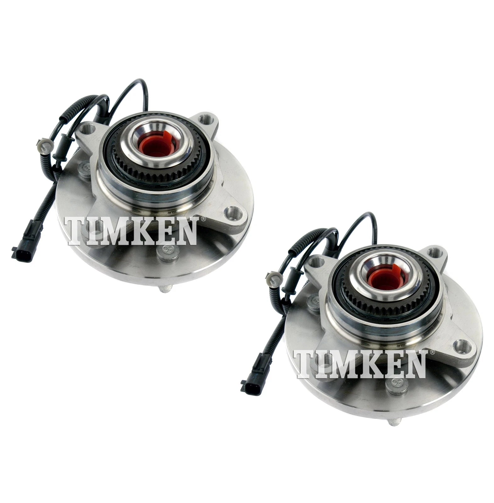 Set of 2 Front Timken Wheel Bearing Hub Assemblies for Ford F-150 (2011–2012)