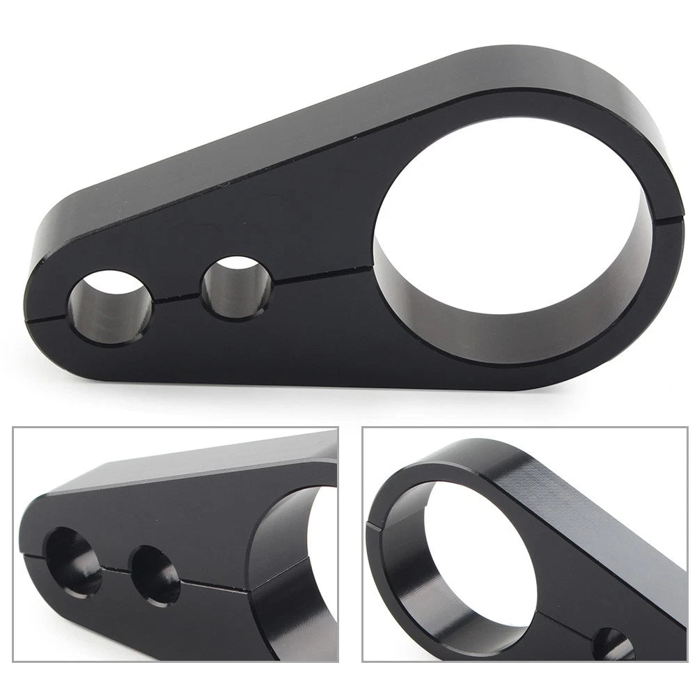 Brake Clutch Cable Wire Clamp Clip for Harley 1-1/4" Handlebar (ET)
