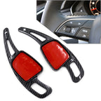 2X Steering Wheel Shift Paddle Shifter Extensions for Audi A3 A4 A5 S3 S4 S5 SQ5 (2013–2020)