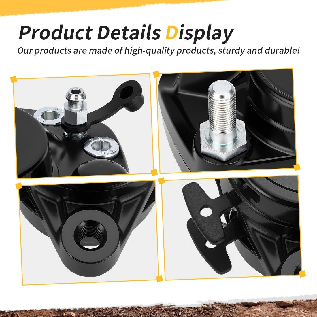 Front Brake Caliper Assy for Yamaha RD250 RD350 RD400 TX500 TX650 TX750 (1973–1978)