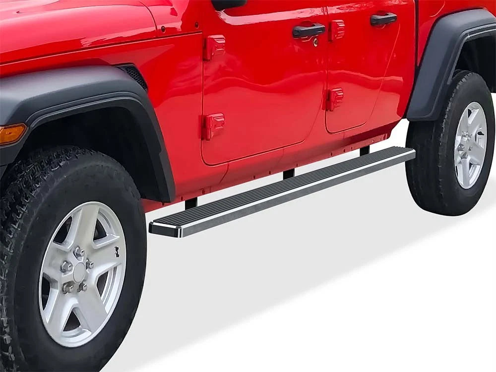 5-Inch Running Boards for Jeep Gladiator Crew Cab (2020–2026)