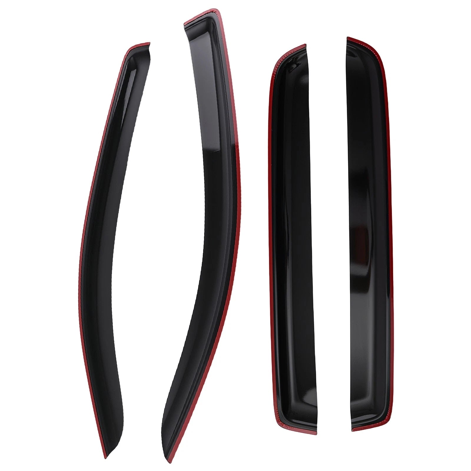 Window Visor Rain Guards for Toyota Tacoma Double Cab (2016–2023)