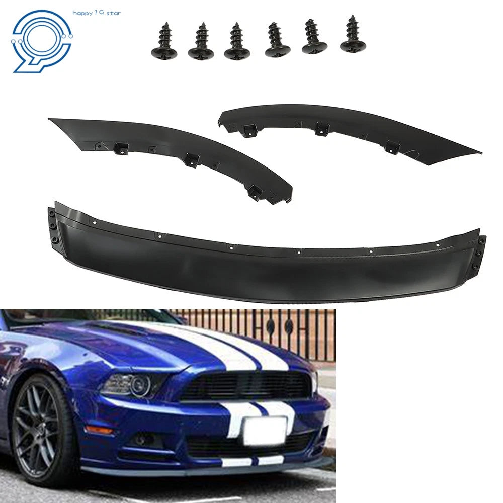 Front Bumper Lip Chin Spoiler for Ford Mustang 2Dr (2013–2014)