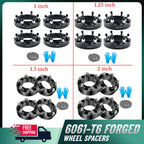 Hubcentric Wheel Spacers for Toyota Tacoma 4Runner Tundra Lexus (4–6 Stud)