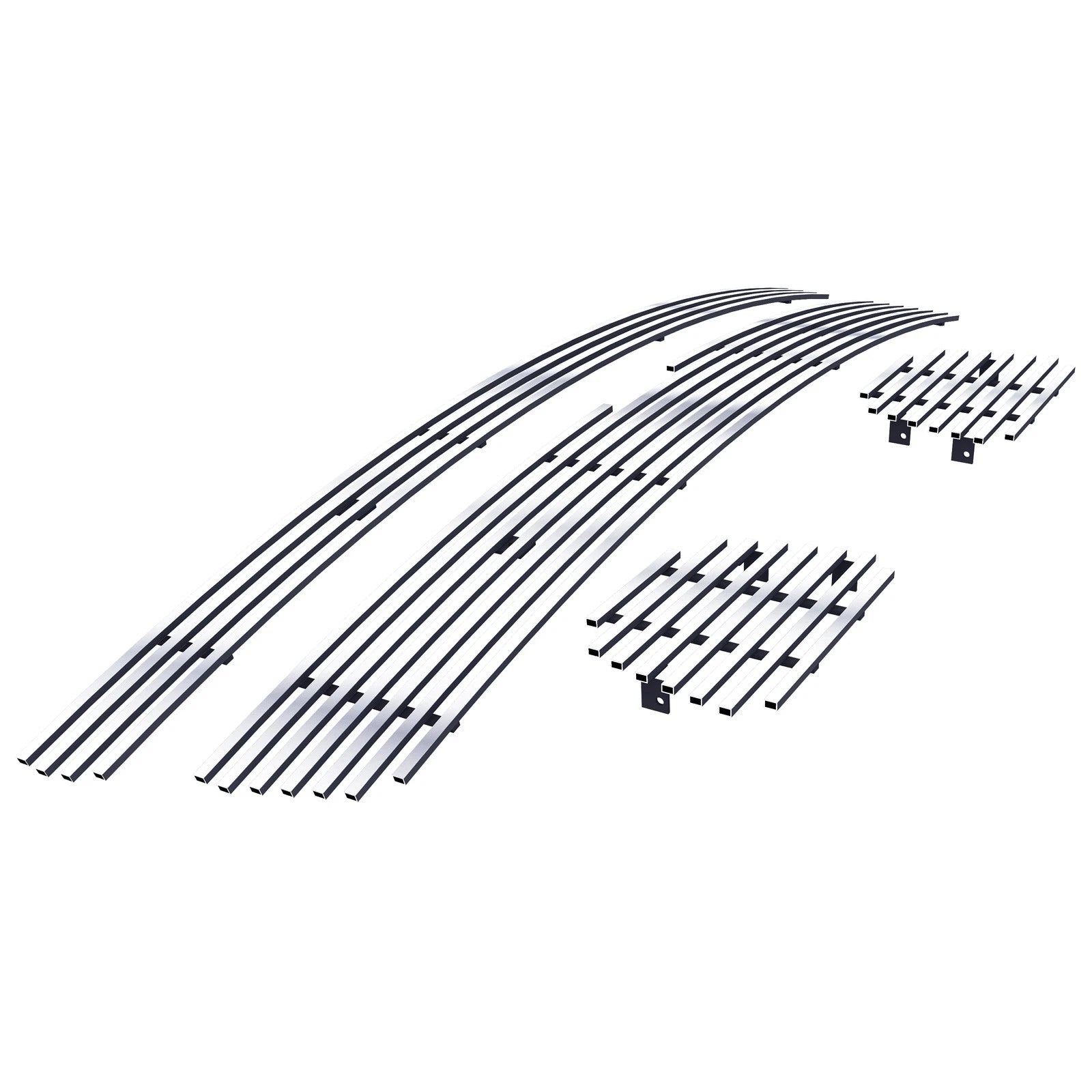 Stainless Chrome Billet Grille Combo for Chevy Avalanche/Suburban (2007–2014)